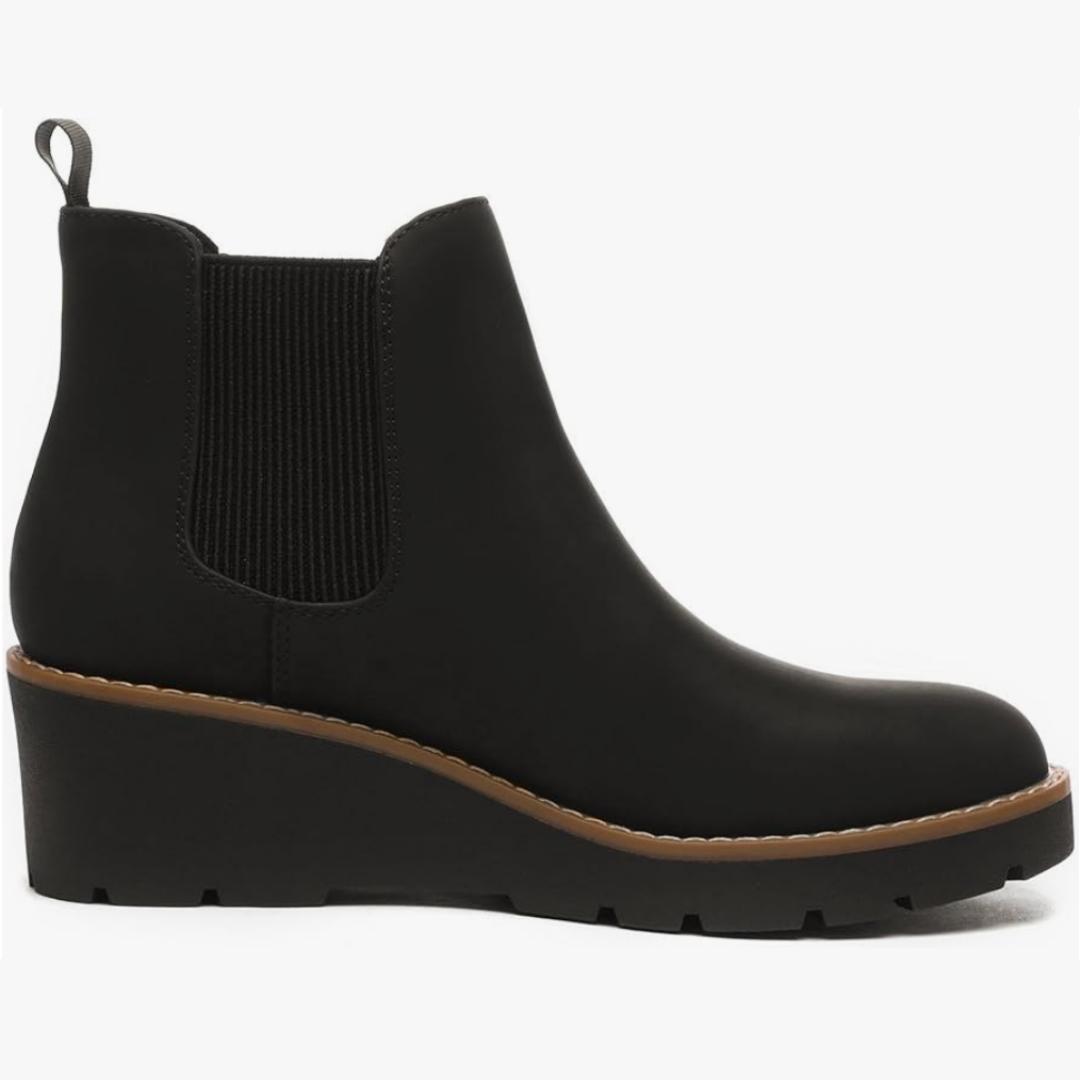 Lori | Botim impermeável com cunha ortopédica