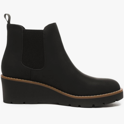 Lori | Botim impermeável com cunha ortopédica