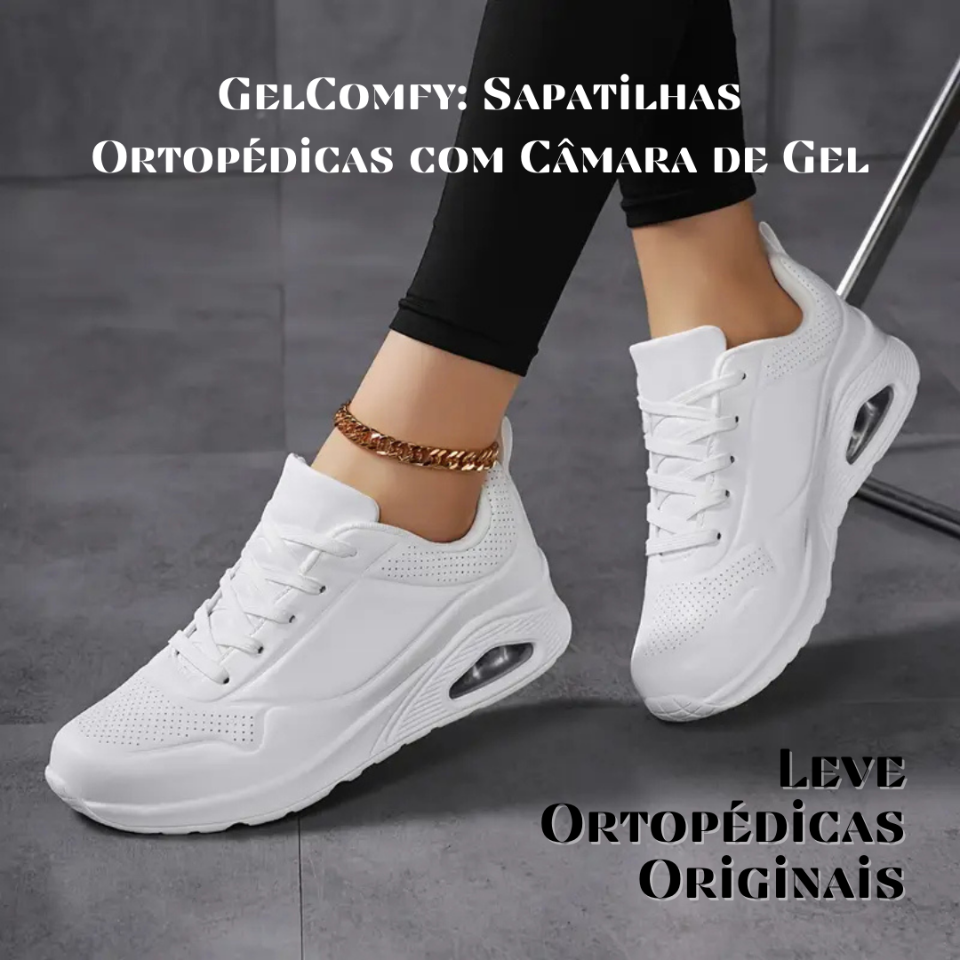 GelComfy: Sapatilhas Ortopédicas com Câmara de Gel